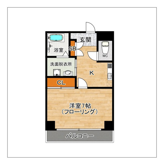 【間取り】 | SOLEIL ATAGO
