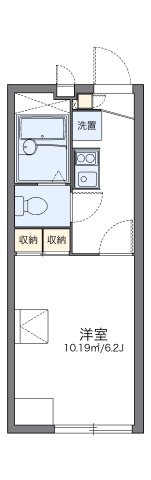 レオパレス北本西Ⅲの間取り