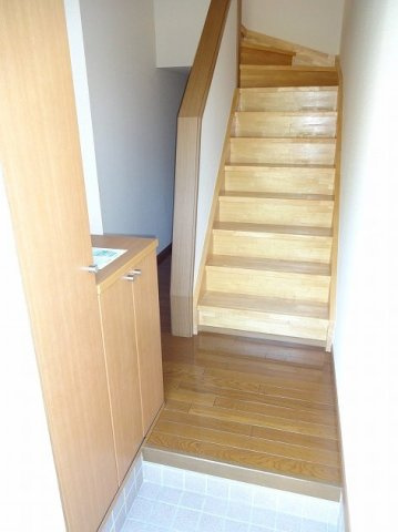 コンフォート茶臼山Ｂの玄関