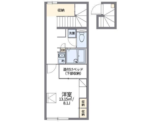 レオパレス和の間取り