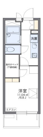 レオパレス平安の間取り