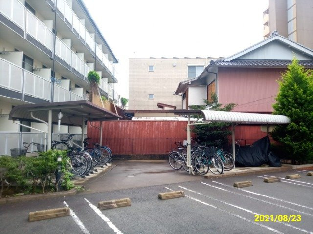 レオパレス平安のその他|屋根付き駐輪場