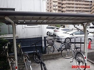 レオパレススマイリーのその他|屋根付き駐輪場
