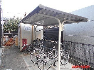 レオパレスセブンハートのその他|屋根付き駐輪場
