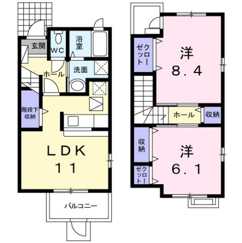 ポリッシュの間取り
