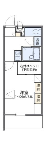 レオパレス神山の間取り