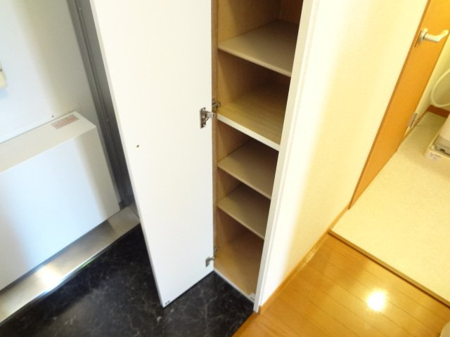 レオパレス宮西ストリートのその他|玄関横に収納有り