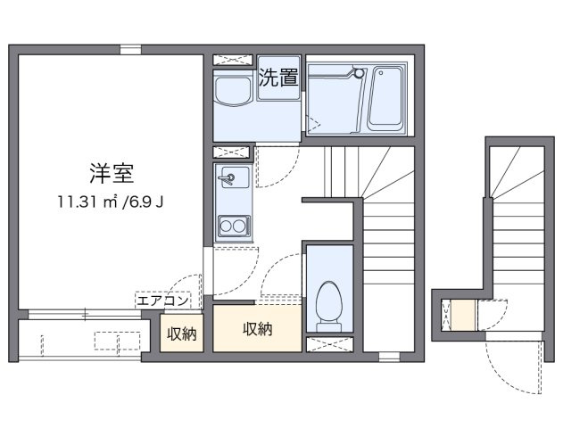 レオネクスト東堀の間取り|代表的な間取のため実際の間取とは異なる場合があります