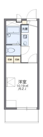 レオパレスパーシモンⅠの間取り