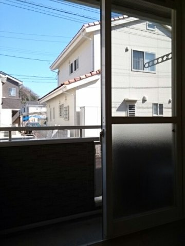 ウィッシュⅡのバルコニー