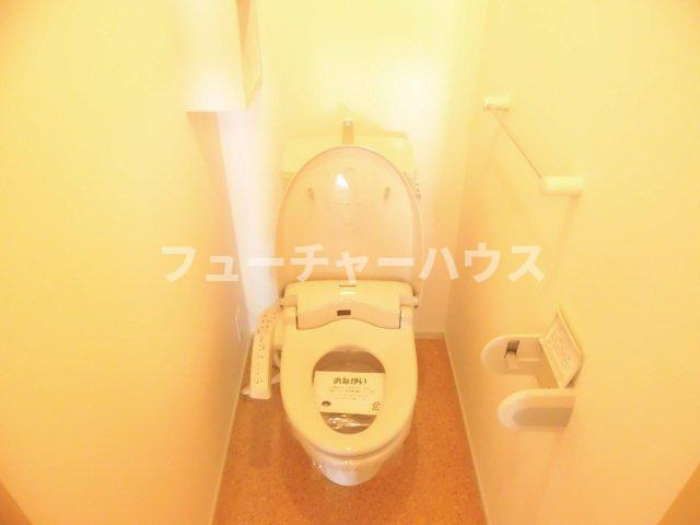エスポワールなめかわＢのトイレ|トイレもきれいです