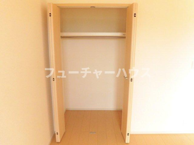 エスポワールなめかわＢの収納|専用の収納スペースです
