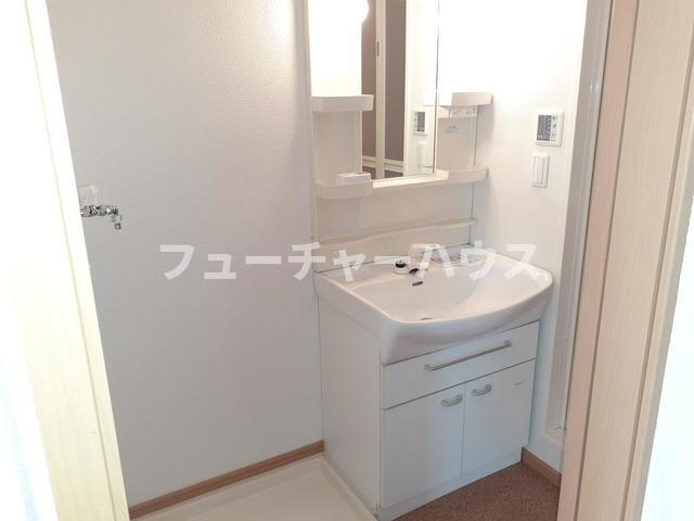 マタザメゾンの洗面所