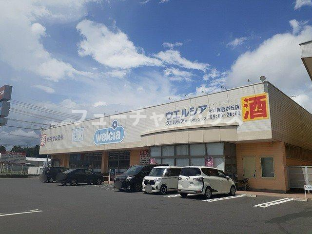 グランソレイユＪの周辺|ウエルシア　百合が丘店まで1300m