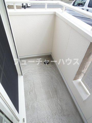 サウスコートのバルコニー