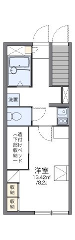 レオパレスパルＴＫ　ＰａｒｔⅠの間取り
