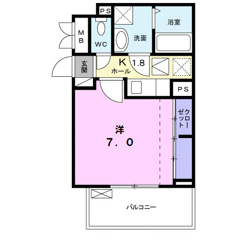 グラン　メゾンの間取り