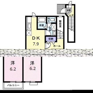 【間取り】 | エレガントハイム岩松北