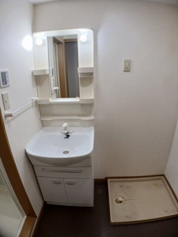 プラシード倉敷の洗面所