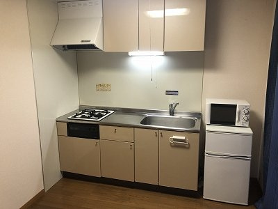 レオパレスＯＺ－３のキッチン|備品や設備仕様は号室等により異なります現地をご確認ください。