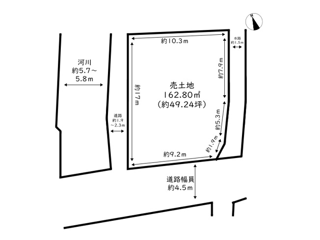 【土地図】 | KIP姫路市伊伝居1期／全1区画