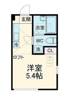 【間取り】 | ハーミットクラブハウス弘明寺Ⅱ
