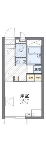 レオパレスＫ＆Ａの間取り