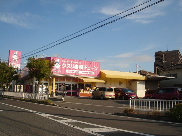 Relier柳ヶ丘の周辺|クスリ岩崎チェーン広島府中南店（ドラッグストア）まで848ｍ