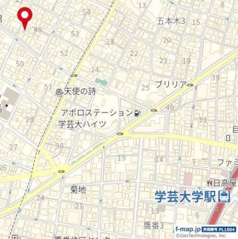 【地図】ソルナクレイシア学芸大学