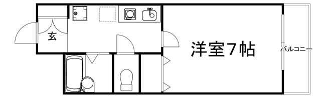 【間取り】 | ロイヤル天満橋