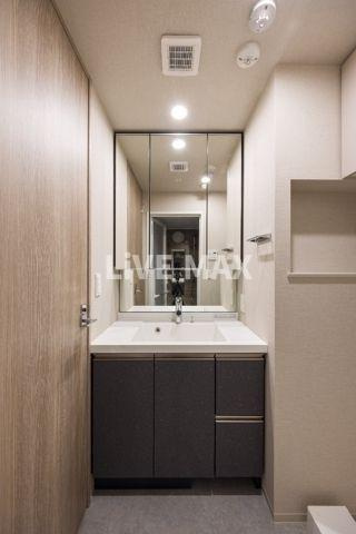 【洗面所】ワンルーフフラット門前仲町 