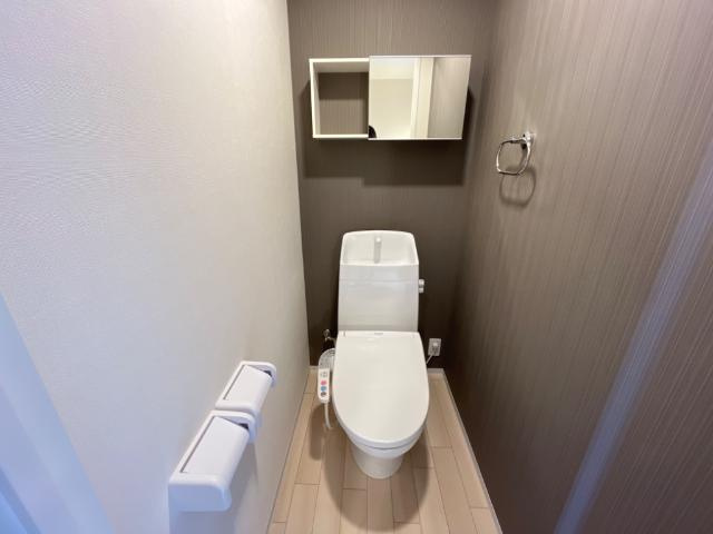 カーサグリチネのトイレ|シャワー付トイレ