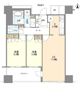 【間取り】 | クラッシィタワー淀屋橋