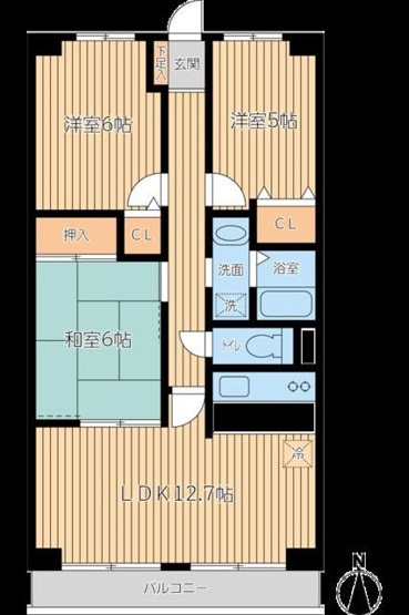 【間取り】 | パークフィールド志木