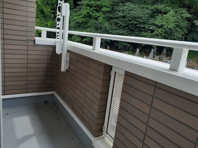 イースト．ウィングのバルコニー