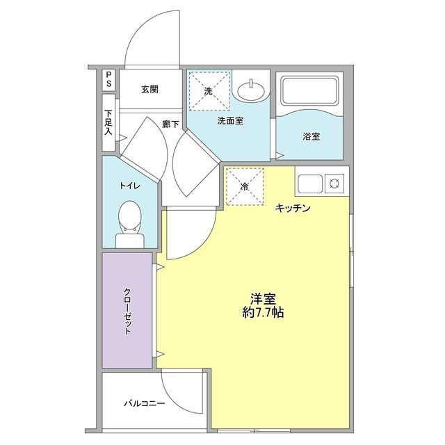 メゾン・プルミエ１３６の間取り|間取りです。