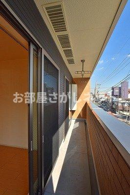 エクセルヴィラ【おとり物件なし】#学生・社会人にオススメ！初期費用分割払いOK！のバルコニー