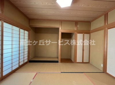 【和室】 | 磐田市国府台　二世帯住宅 | 1階和室　※AIイメージ（お荷物を消す加工済み）