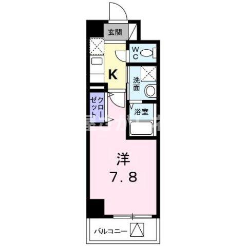 サンリバーアイランド【おとり物件なし】#学生・社会人にオススメ！初期費用分割払いOK！の間取り