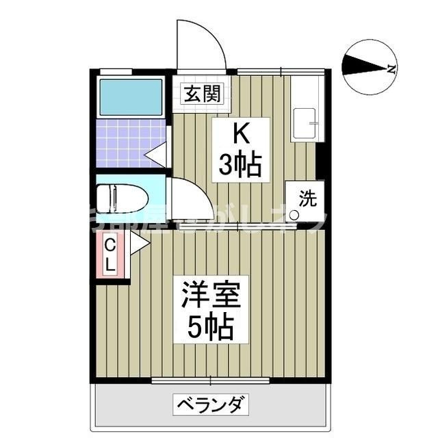 シティハイムメゾン森ケ崎の間取り