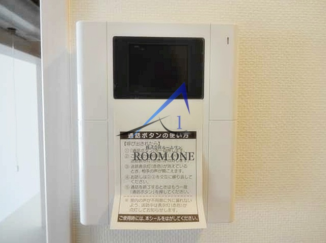 プレール・ドゥーク東品川のセキュリティ|モニター付きインターホンです。