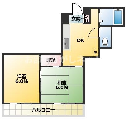 ニューシャトー蒲田【おとり物件なし】#学生・社会人にオススメ！初期費用分割払いOK！の間取り
