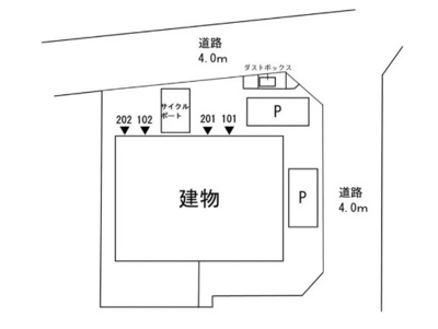 【区画図】 | カーサオハナ