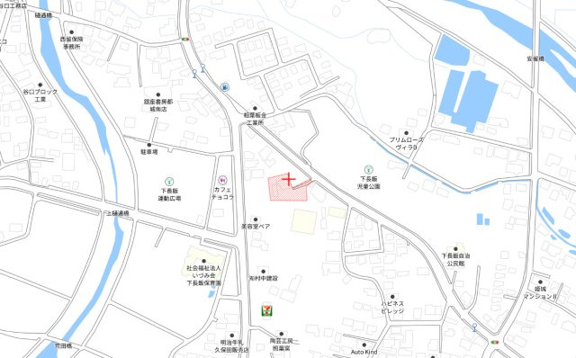 【土地図】 | 売土地：下長飯町