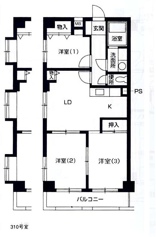 りぶいん永田台の間取り