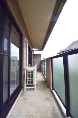 りぶいん永田台のバルコニー