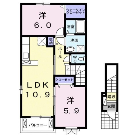 ファミリエールの間取り