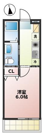 レガーロ羽沢【おとり物件なし】#学生・社会人にオススメ！初期費用分割払いOK！の間取り