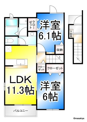 コッティ・ハーモニーの間取り