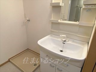 リヴィエールひのかわ　Ｄの洗面所|シャンプードレッサー